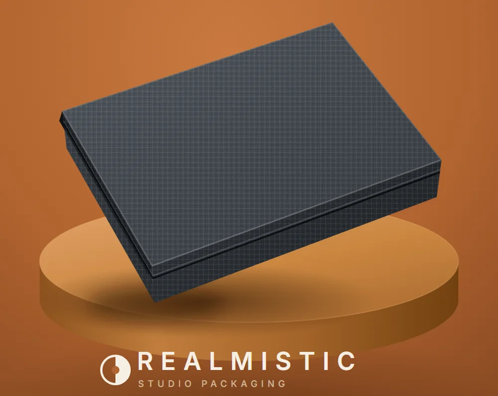 A premium rigid box with a magnetic lid